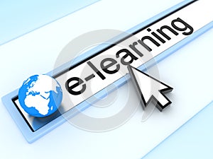 WWW e-learning photo