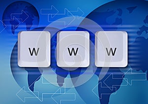 Www internet concept