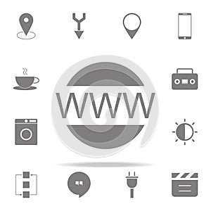 Www web icon. web icons universal set for web and mobile