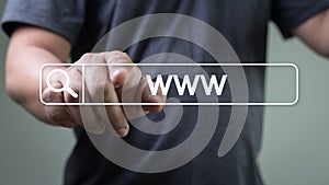 WWW Website Online Internet Web Page computer Browser Connection