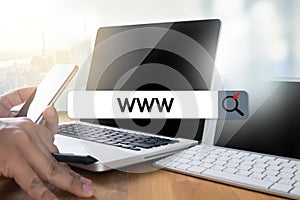 WWW Website Online Internet Web Page computer Browser Connection