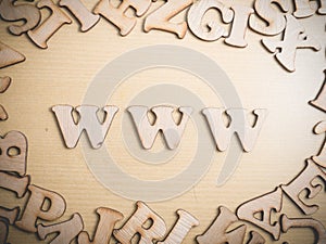 WWW World Wide Web Internet Concept