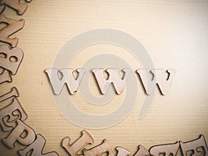 WWW World Wide Web Internet Concept