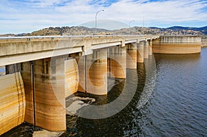Wyangala Dam at Wyangala Waters Park, Australia