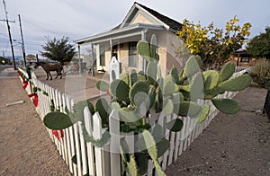 The wyatt earp house and museum in tombstone arizona