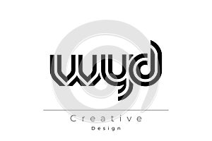 WYD Creative Unique Modern Letter Logo Design