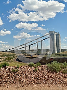 Wyoming Coal Mine Train Loading Facility