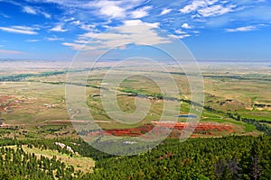 Wyoming Countryside Scenery