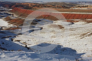 Wyoming desert landscape