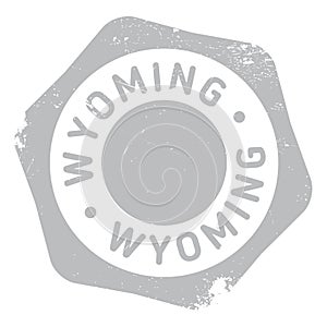 Wyoming rubber stamp