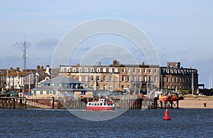 Wyre estuary ferry, North Euston Hotel, Fleetwood