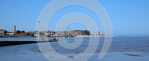 Wyre estuary, Knott End, Fleetwood, Lancashire