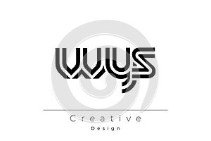 WYS Creative Unique Modern Letter Logo Design