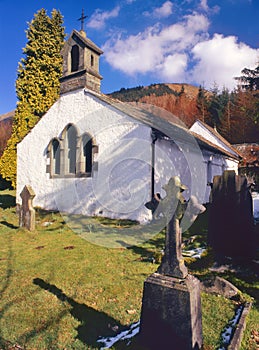 Wythburn church, Thirlmere, Cumbria