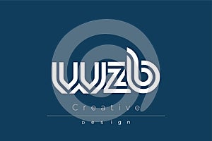 WZB Creative Unique Modern Letter Logo Design