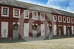 WÃ¼rzburg, Germany - Marienberg Fortress Inner Courtyard