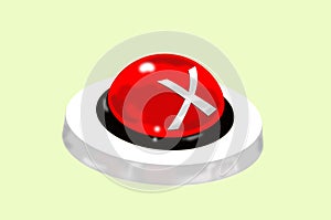X Button used in contests photo