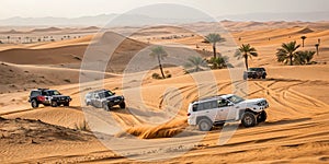 4x4 Dune Bashing in Arabian Desert
