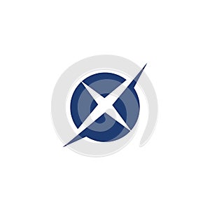 X  icon Vector Illustration design Logo