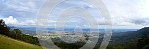 12x36 inch Panorama Canungra Queensland Australia photo