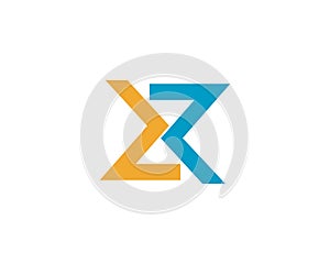 X Letter Logo Template vector icon