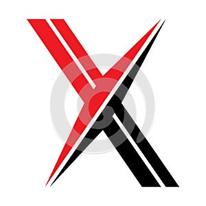 X Letter Logo Template vector icon