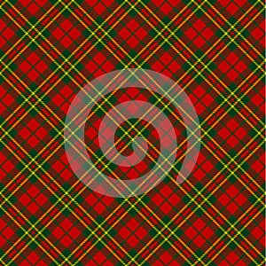 X-mas seamless tartan pattern