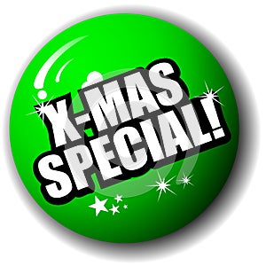 X-Mas Special 3-D Sphere Vector photo