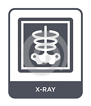 x-ray icon in trendy design style. x-ray icon isolated on white background. x-ray vector icon simple and modern flat symbol for