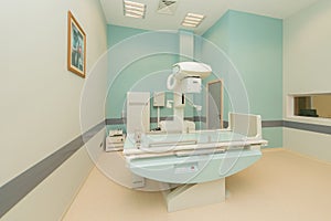 X-ray machine in the hospital