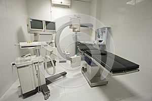 X-ray machine in an operating room