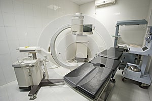 X-ray machine in an operating room