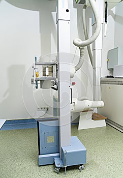 X ray modern equipment. Computer professional hospital scanner.