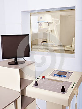 X-ray room.