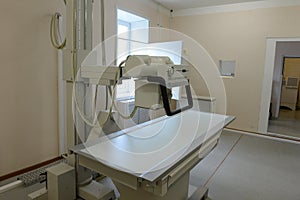 X-ray room in a prison hospital in the Tver region