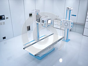 X-ray scanner machine for radiology treatment