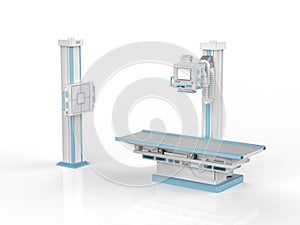 X-ray scanner machine for radiology treatment