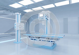 X-ray scanner machine for radiology treatment