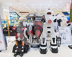 X robot in Hyundai IPark shopping mall, Seoul