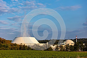 "Neckarwestheim Nuclear Power Plant" in Germany - an active nuclear power station