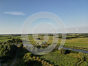 'polder' between the city's of Vlaardingen and Delft