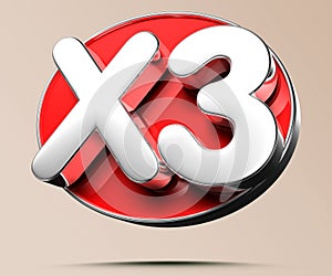 X3 3D.