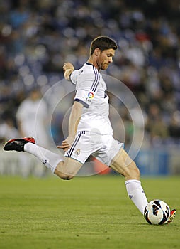 Xabi Alonso of Real Madrid