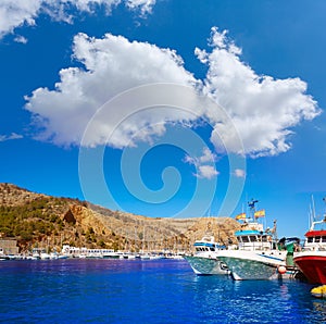 Xabia Javea port marina Mediterranean Spain