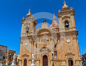 Xaghra Church in Gozo