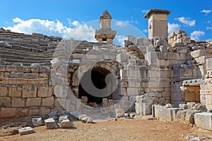 Xanthos Ruins, Fethiye-Kas, Turkey photo