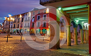 Xativa Plaza Mercat square in Valencia