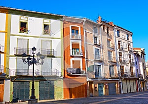 Xativa Plaza Mercat square in Valencia