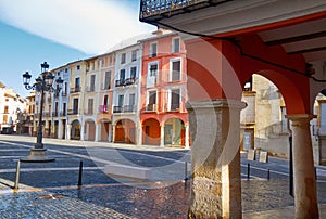 Xativa Plaza Mercat square in Valencia photo