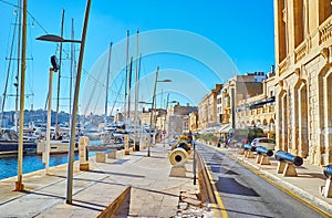 Xatt Il-Forn promenade, Birgu, Malta